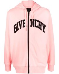 Givenchy - Sudadera con capucha y logo bordado - Lyst
