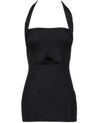 Vetements - Halterneck Mini Dress - Lyst