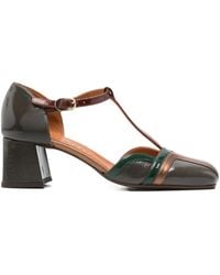 Chie Mihara - 60Mm T-Bar Block-Heel Pumps - Lyst