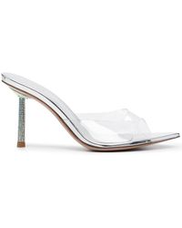 Le Silla - Bella 120mm Crystal-embellished Sandals - Lyst