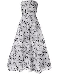 Bambah Strapless Avondjurk - Metallic