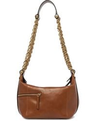 Chloé - Chain-Trimmed Leather Bag - Lyst