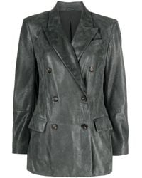 Brunello Cucinelli - Jack Van Imitatieleer - Lyst