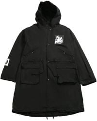 Undercover - Graphic-print Parka Coat - Lyst