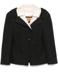 Stine Goya - Double-Collar Tailored Jacket - Lyst