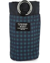 WTAPS - Pochette À Carreaux Et Lien De Resserrage - Lyst