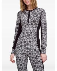 Kari Traa - Rose Patterned Long-Sleeved T-Shirt - Lyst