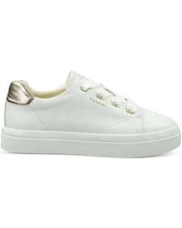 GANT - Zapatillas con apliques metalizados - Lyst