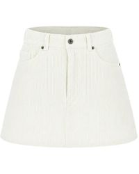TRUE AVENUE - Corduroy Mini Skirt - Lyst