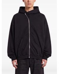Rick Owens - Mountain Asymmetric Zip-Up Hoodie - Lyst