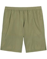 Ami Paris - Elasticated-Waist Swim Shorts - Lyst