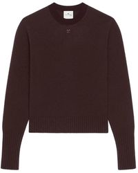 Courreges - Pull À Patch Logo - Lyst