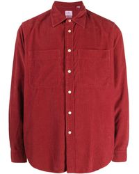 PS by Paul Smith - Corduroy Logo-patch Cotton Shirt - Lyst