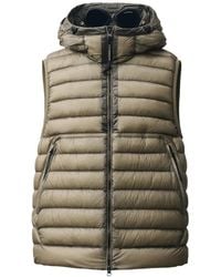 C.P. Company - Goggle-Detail Quilted Gilet - Lyst