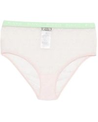 Pinko - Love Birds Logo-Waistband Briefs - Lyst