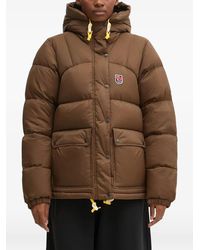 Fjallraven - Logo-Patch Padded Jacket - Lyst