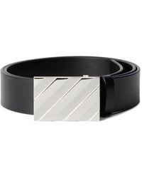 Off-White c/o Virgil Abloh - Diagonal Buckle Leather Belt - Lyst