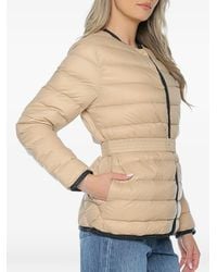 ARMANI EXCHANGE - Quilted Belted Jacket - Lyst