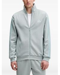 adidas - Logo Three-Stripe Track Jacket - Lyst