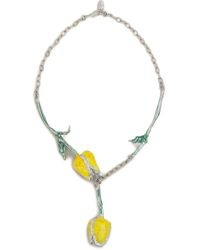 Marni - Enamelled Tulip Necklace - Lyst
