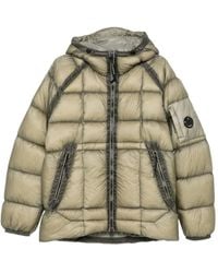C.P. Company - Giacca Con Cappuccio E Dettaglio Lens - Lyst