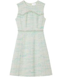 St. John - Tweed Mini-jurk - Lyst