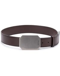 Miu Miu - Buckle-Fastening Leather Belt - Lyst