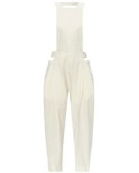 Issey Miyake - Button Cutout Jumpsuit - Lyst