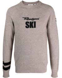 Rossignol - Signature Logo-embroidered Knitted Jumper - Lyst