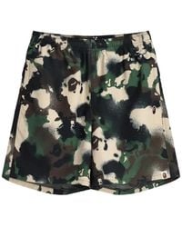 A Bathing Ape - Short De Bain Map Camo - Lyst