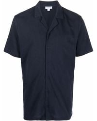Sunspel - Button-Up Poloshirt - Lyst