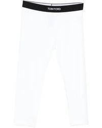 Tom Ford - Leggins Capri Con Logo En La Cinturilla - Lyst