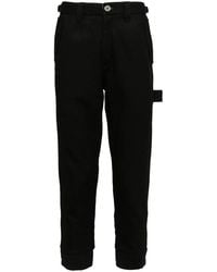 Private Stock - Felted Ribbed Cropped Wool-Blend Pants - Lyst