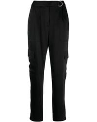 Jonathan Simkhai - Tapered-Leg Satin Trousers - Lyst