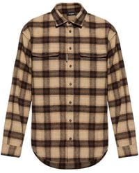 DSquared² - Camisa A Cuadros - Lyst