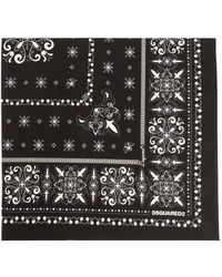 DSquared² - Baroque-Print Scarf - Lyst