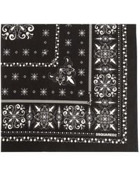 DSquared² - Schal Mit Barock-Print - Lyst