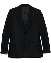 Lardini - Linen Blazer - Lyst