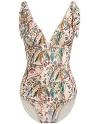 Etro - Paisley-Print Swimsuit - Lyst