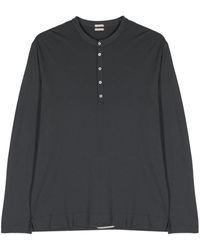 Massimo Alba - Cotton Long-sleeved T-shirt - Lyst