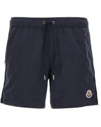 Moncler - Costume Da Bagno Con Inserti All'Uncinetto - Lyst