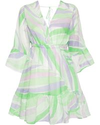 Mc2 Saint Barth - April Abstract-pattern Dress - Lyst
