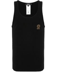 Versace - Medusa Trägershirt mit Rundhalsausschnitt - Lyst