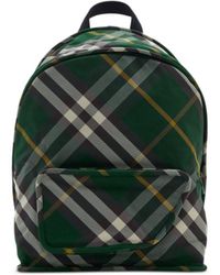 Burberry - Shield Vintage-check Backpack - Lyst