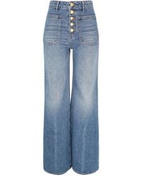 Ulla Johnson - Button-Front Jeans - Lyst