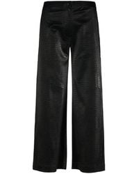 Tessitura - Croc Leather Trousers - Lyst