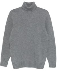 Drumohr - Roll-Neck Wool Sweater - Lyst