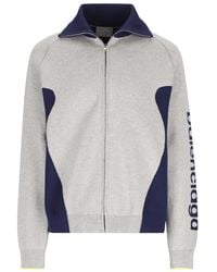 Balenciaga - Jacquard-Knit Color-Block Jacket - Lyst