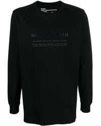 Maharishi - Logo-Print Long-Sleeve T-Shirt - Lyst