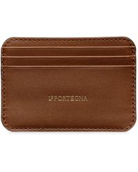 La Portegna - Humphrey Leather Cardholder - Lyst